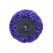 Шлифовальный диск(Коралловый для ROLOC)ф75(SDQ302) цвет фиолетовы