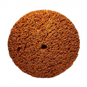 Шлифовальный диск(Коралловый для дрели)ф125(SDF603) цвет оранжевый