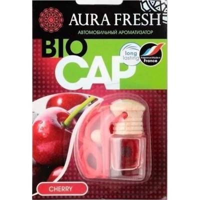 Ароматизатор воздуха BIO CAP вишня 6 мл (20 шт в коробке) цена за 1 шт Ароматизатор воздуха BIO CAP вишня 6 мл (20 шт в коробке) цена за 1 шт