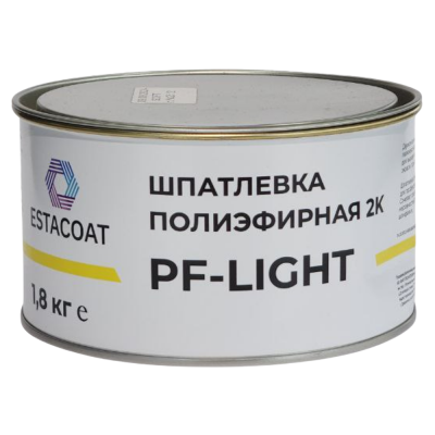 Шпатлёвка ESTACOAT RF-LIGHT полиэфирная 2к 1.8 кг НОВИНКА Шпатлёвка ESTACOAT RF-LIGHT полиэфирная 2к 1.8 кг НОВИНКА