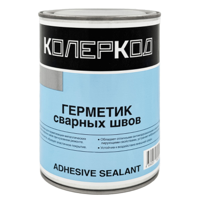 Герметик КОЛЕРКОД сварных швов 0.8кг черный(НОВИНКА) Герметик КОЛЕРКОД сварных швов 0.8кг черный(НОВИНКА)