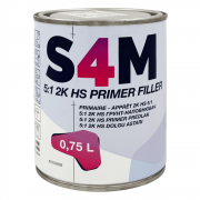 Грунт S4M наполнитель 5+1 серый 0.75 л(без отвердителя)НОВИНКА