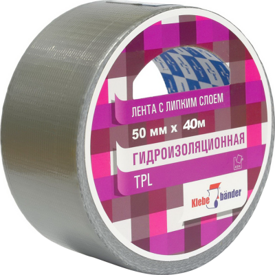 Лента серая армированая 50 мм*50м TPL (ADM) Лента серая армированая 50 мм*50м TPL (ADM)