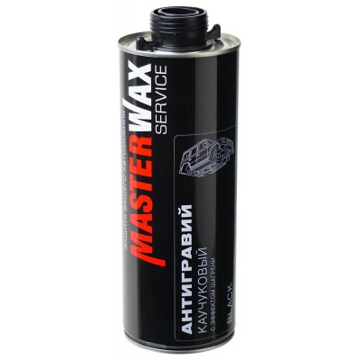 Антигравий MasterWax(314) каучуковый евробаллон 1л черный Антигравий MasterWax(314) каучуковый евробаллон 1л черный