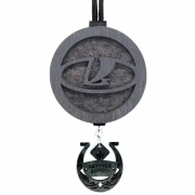 Ароматизатор воздуха Aroma bar Лада с мини-брелоком в черном цвете (0185603))