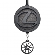 Ароматизатор воздуха Aroma bar Лексус мини-брелоком в черном цвете (0185605)