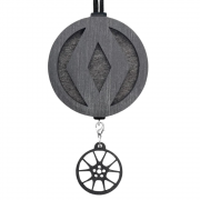 Ароматизатор воздуха Aroma bar Рено с мини-брелоком в черном цвете (0185619)