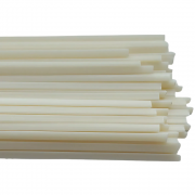 Пруток для сварки пластика Artim ABS 500x3x3 мм треугольный. белый