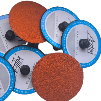 Круг зачистной(ARTTIM) 50мм с креплением типа ROLOC на тканевой основе абразив керамика зерно 24 цена за уп.(10шт)НОВИНКА Круг зачистной(ARTTIM) 50мм с креплением типа ROLOC на тканевой основе абразив керамика зерно 24 цена за уп.(10шт)НОВИНКА