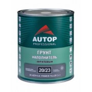 Грунт AUTOP FILLER 3+1 1л+0.33 отв чёрный