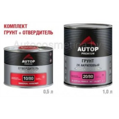 Грунт AUTOP Premium 20/84 наполнительный HS черный 1л+0.25л (10/80) Грунт AUTOP Premium 20/84 наполнительный HS черный 1л+0.25л (10/80)
