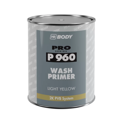 Грунтовка BODY 960 WASH PRIMER (кислотный) (без отвердителя) Грунтовка BODY 960 WASH PRIMER (кислотный) (без отвердителя)