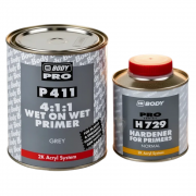 Грунт BODY 4+1+1 P411 белый 1л c отвердителем