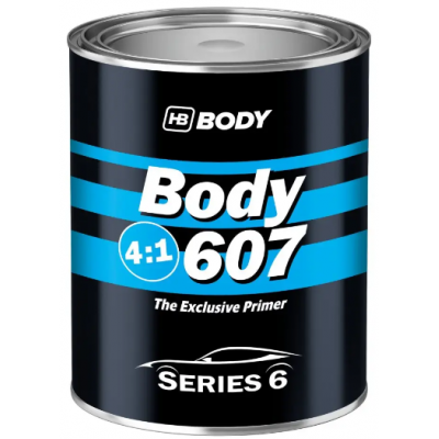 Грунт BODY 4+1 607 наполнительный серый 0.8л. с отвердителем 0.2л. Грунт BODY 4+1 607 наполнительный серый 0.8л. с отвердителем 0.2л.