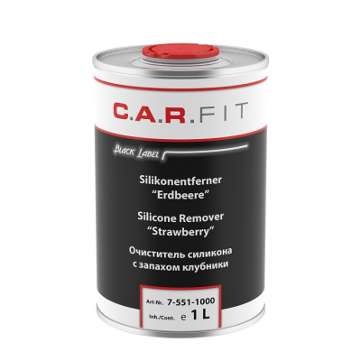 C.A.R.FIT Смывка силикона (обезжириватель) с запахом клубники 1 л C.A.R.FIT Смывка силикона (обезжириватель) с запахом клубники 1 л