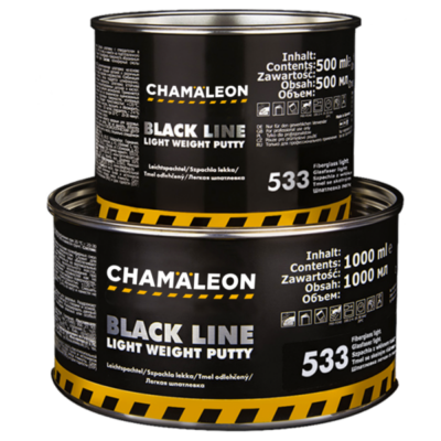 Шпатлёвка CHAMALEON 1л со стекловолокном облегченная 533 Шпатлёвка CHAMALEON 1л со стекловолокном облегченная 533