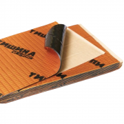 Шумоизоляция Тишина M2 толщина 2.0 мм бронзовая(0.25x0.5)