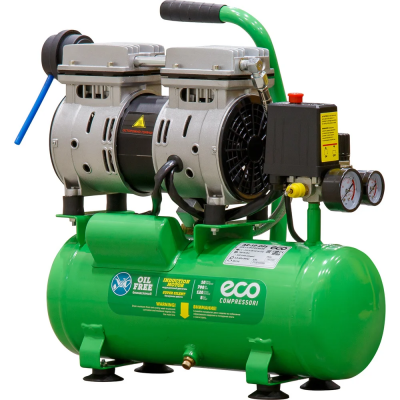Компрессор ECO AE-10-OF1 безмасляный (120 л/мин. 8 атм. коаксиальный. безмасляный. ресив. 10 л. 220 В. 0.7 кВт) AE-10-OF1 Компрессор ECO AE-10-OF1 безмасляный (120 л/мин. 8 атм. коаксиальный. безмасляный. ресив. 10 л. 220 В. 0.7 кВт) AE-10-OF1