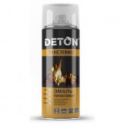 Аэрозоль DETON термостойкая серебристая 520мл
