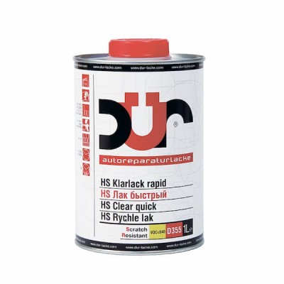 Лак DUR D355 2+1 HS (1л+0.5) быстрый Лак DUR D355 2+1 HS (1л+0.5) быстрый