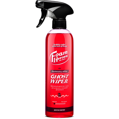 Foam Heroes Ghost Wiper Anniversary очиститель-консерв. для ухода за интер. авто-ля.500мл.арт.FHL005 Foam Heroes Ghost Wiper Anniversary очиститель-консерв. для ухода за интер. авто-ля.500мл.арт.FHL005