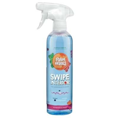 Foam Heroes Swipe Interior квик-детейлер для интерьера мармеладные мишки. 500мл. арт.FHB108 Foam Heroes Swipe Interior квик-детейлер для интерьера мармеладные мишки. 500мл. арт.FHB108