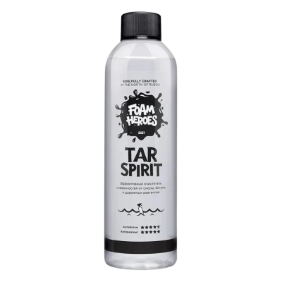Foam Heroes Tar Spirit очиститель битума. смолы и дорожного реагента. 500мл. арт.FHB046 Foam Heroes Tar Spirit очиститель битума. смолы и дорожного реагента. 500мл. арт.FHB046