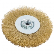 Щетка дисковая гофр.100мм/M14 GEPARD (GP0892-100) (плоская. для УШМ. в блистере) (GP0892-100)