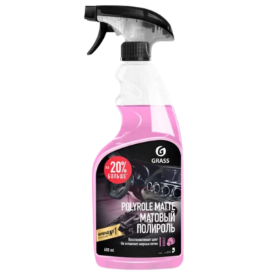 Полироль очиститель пластика GRASS Polyrole Matte bubble матовый флакон 600мл (110428) Полироль очиститель пластика GRASS Polyrole Matte bubble матовый флакон 600мл (110428)