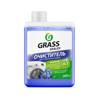 Очиститель для стиральных машин SkaleX. GraSS. 200мл (125886) Очиститель для стиральных машин SkaleX. GraSS. 200мл (125886)