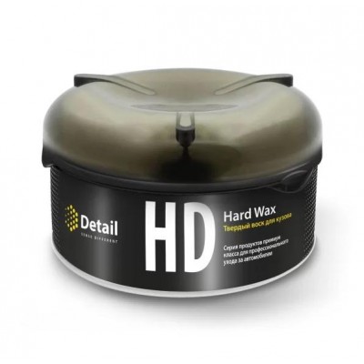 Tвердый воск DETAIL DT-0155 с карнаубом HD Hard Wax 200гр Tвердый воск DETAIL DT-0155 с карнаубом HD Hard Wax 200гр