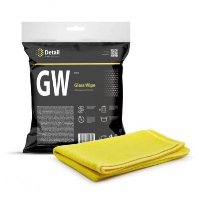 Салфетка Detail для очистки стекла GW `Glass Wipe` 40х40 см. 1 шт.DT-0243 Салфетка Detail для очистки стекла GW `Glass Wipe` 40х40 см. 1 шт.DT-0243