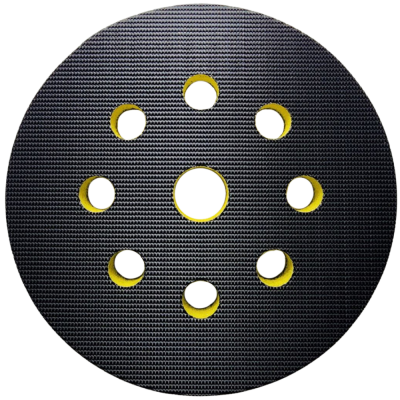 подложка мягкая ISISTEM диаметр 125 толщ 10мм (жёлтая) подложка мягкая ISISTEM диаметр 125 толщ 10мм (жёлтая)