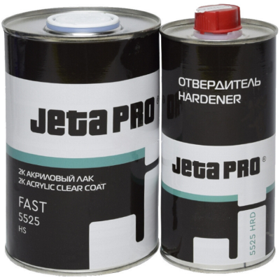 Лак JETA PRO 5525 HS FAST (1 л) + отвердитель (0.5 л) Лак JETA PRO 5525 HS FAST (1 л) + отвердитель (0.5 л)