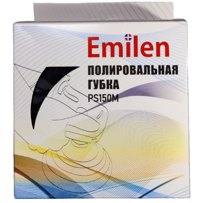 Полировочная губка EMILEN PS150M чёрный Полировочная губка EMILEN PS150M чёрный