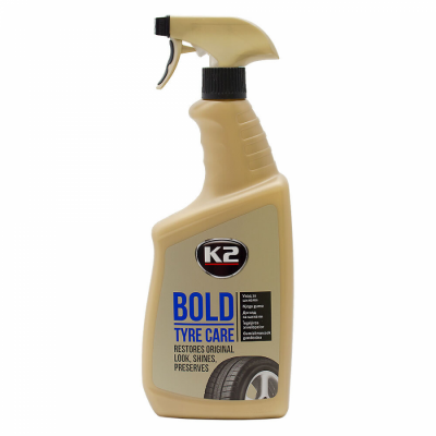 K2 BOLD 700 ML для придания блеска шинам K2 BOLD 700 ML для придания блеска шинам