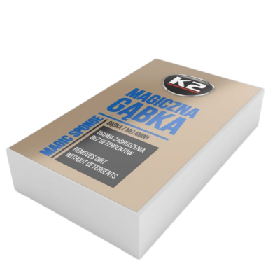 K2 MagicSponge губка для чистки. меламиновая 10*6*2 см K2 MagicSponge губка для чистки. меламиновая 10*6*2 см