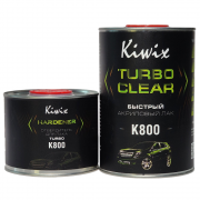 Лак KIWIX K800 TURBO 2к 1л+отв. К800 0.5л TURBO