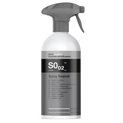 Средство KochChemie Spray Sealant S0.02 Водоотталкивающий полироль-спрей для зеркальной полировки лакокрасочных поверхностей 500мл (427500) Средство KochChemie Spray Sealant S0.02 Водоотталкивающий полироль-спрей для зеркальной полировки лакокрасочных поверхностей 500мл (427500)