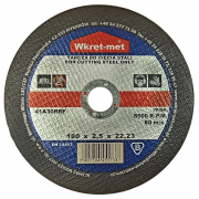 Круг отрезной 125х1.6x22.2 мм для металла Wkret-met(41A30RBF)