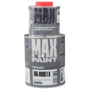 Грунт MAX PAINT грунт-выравниватель черный 4+1 1кг+отв 0.25(MP)НОВИНКА