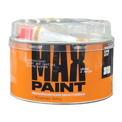 Шпатлёвка MAX PAINT универсальная 2кг НОВИНКА Шпатлёвка MAX PAINT универсальная 2кг НОВИНКА