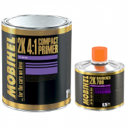 Грунт MOBIHEL 2K HS 4:1 компактпраймер LOW VOC СЕРЫЙ 1Л+0.25Л НОВИНКА