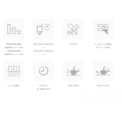 Грунт NOVOL PROTECT 310 HS 4+1 белый 1л БЕЗ ОТВЕРДИТЕЛЯ Грунт NOVOL PROTECT 310 HS 4+1 белый 1л БЕЗ ОТВЕРДИТЕЛЯ