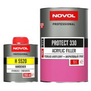 Грунт NOVOL PROTECT 330 TRIO 5+1 чёрный 1л с отвердителем NOVOL H5520 0,25 л