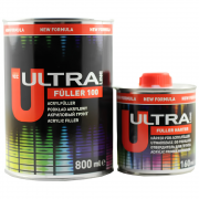 Грунт NOVOL ULTRA FILLER(100) 5+1 большой 0.8л графитовый + отв. 0.16л.