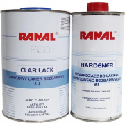 Лак RANAL ECO 2:1 1л+0.5отв
