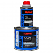 ГРУНТ RANAL S-2000 5+1 ACRYL PRIMER 0.4л чёрный с отвердителем RANAL 0,08л