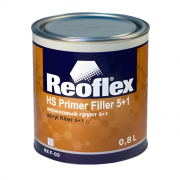 Грунт REOFLEX 5+1 HS PRIMER FILLER 0.8л черный (без отвердителя) партия 1