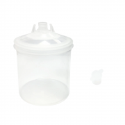 Одноразовый пластиковый бачок SCHTAER (SCH-650S-125) 650 мл с ситом 125 мк (50 шт в уп. + стакан) цена за 1 шт